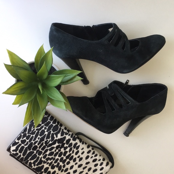 Calvin Klein Suede Booties - Picture 1 of 10